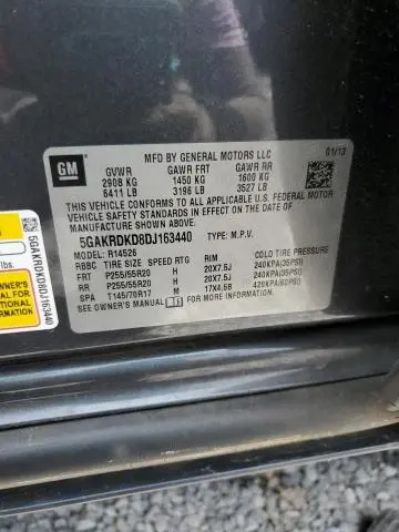 2013 BUICK ENCLAVE   