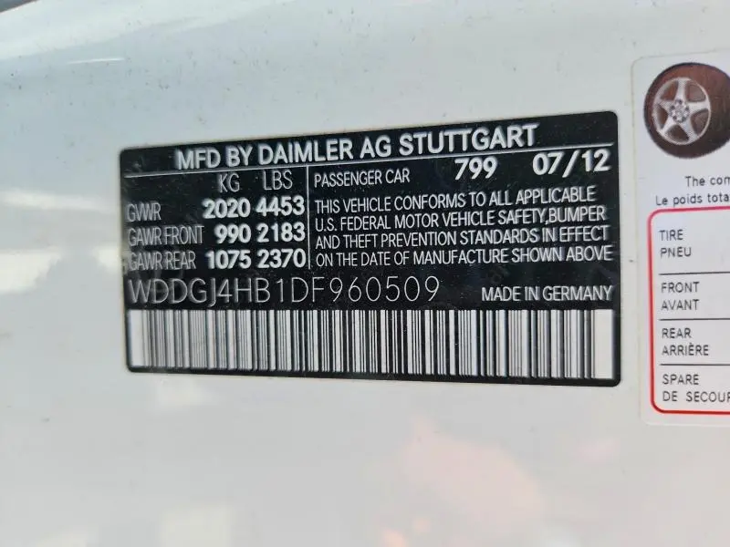 2013 MERCEDES-BENZ C 250  