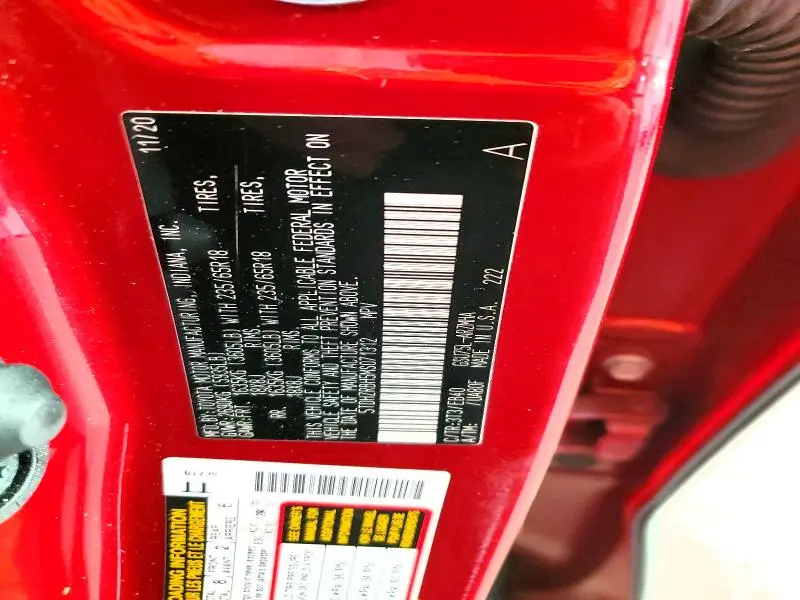 2021 TOYOTA HIGHLANDER XLE  