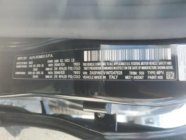 2022 ALFA ROMEO STELVIO QUADRIFOGLIO  