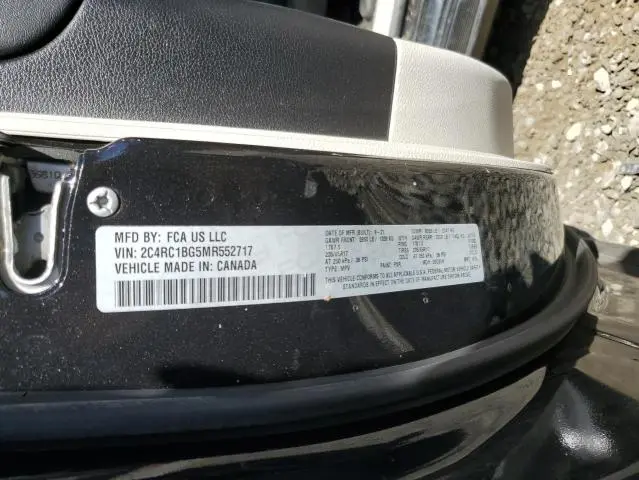 2021 CHRYSLER PACIFICA TOURING L  