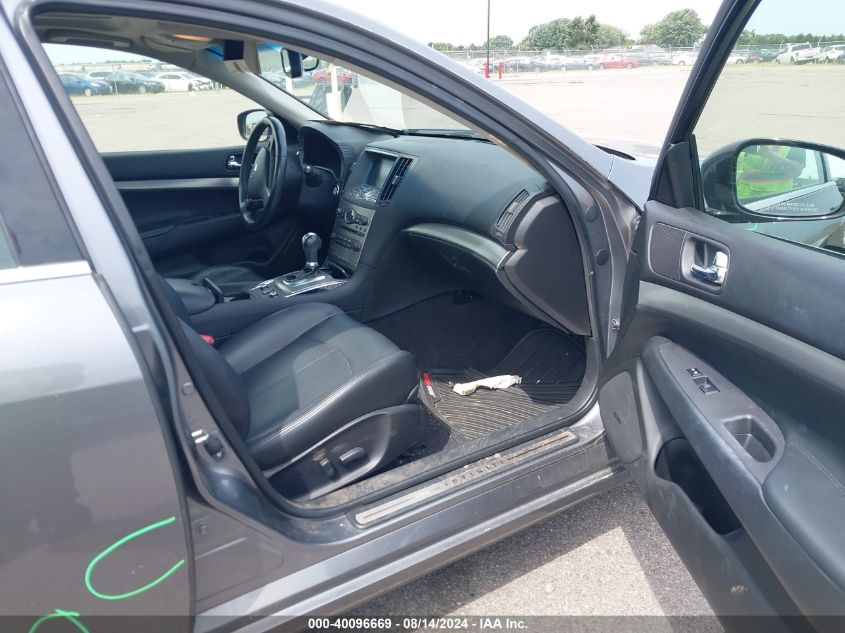 2012 INFINITI G37X  