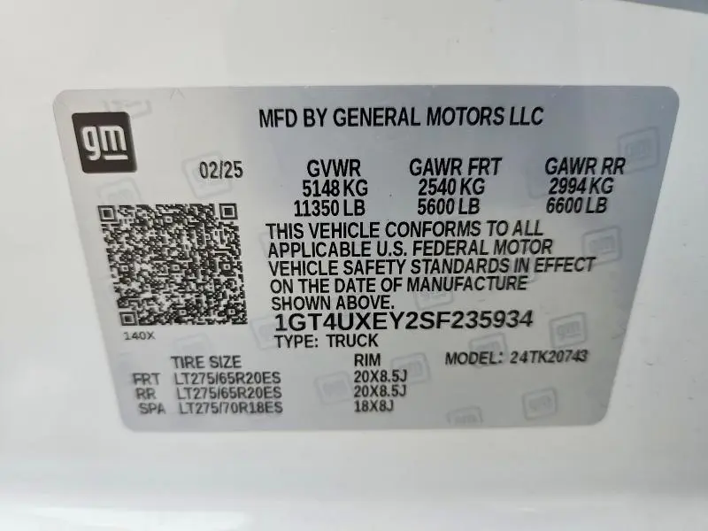 2025 GMC SIERRA K2500 DENALI ULTIMATE  