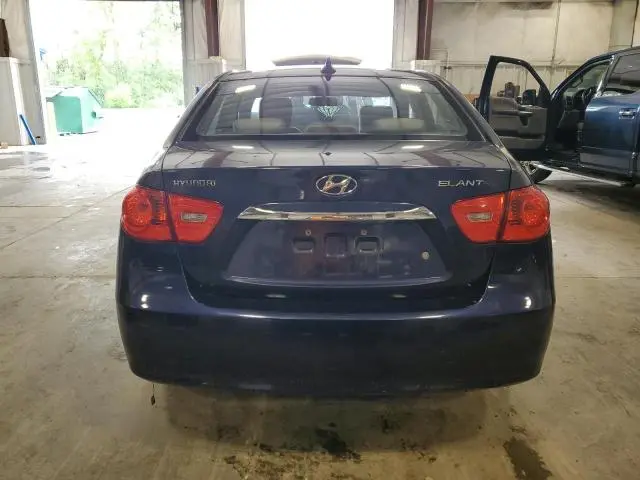 2010 HYUNDAI ELANTRA BLUE  