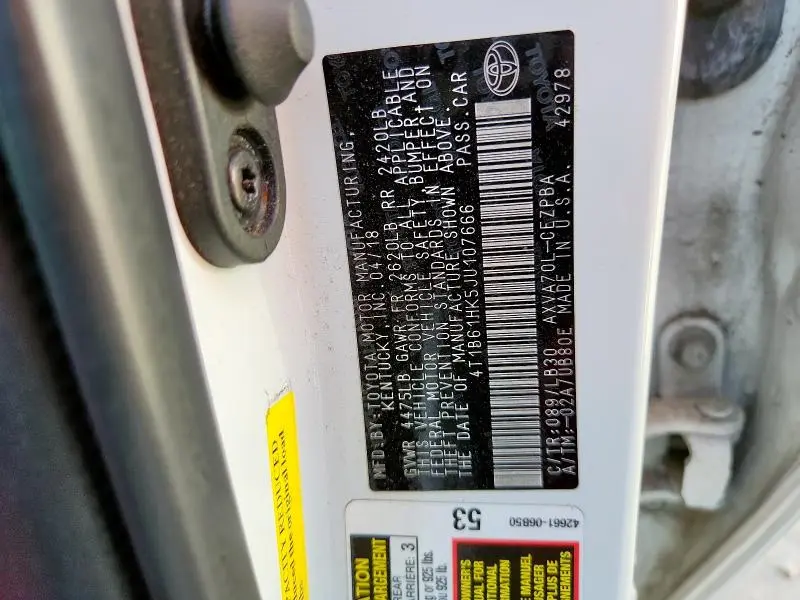 2018 TOYOTA CAMRY XSE  