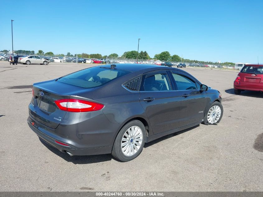 2015 FORD FUSION HYBRID SE