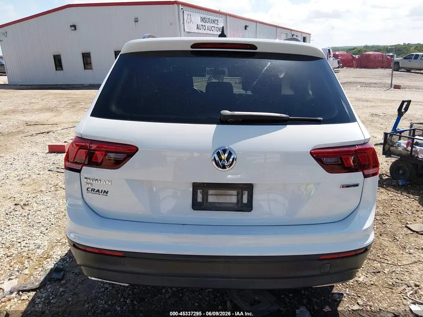2019 VOLKSWAGEN TIGUAN 2.0T SE/2.0T SEL/2.0T SEL R-LINE/2.0T SEL R-LINE BLACK