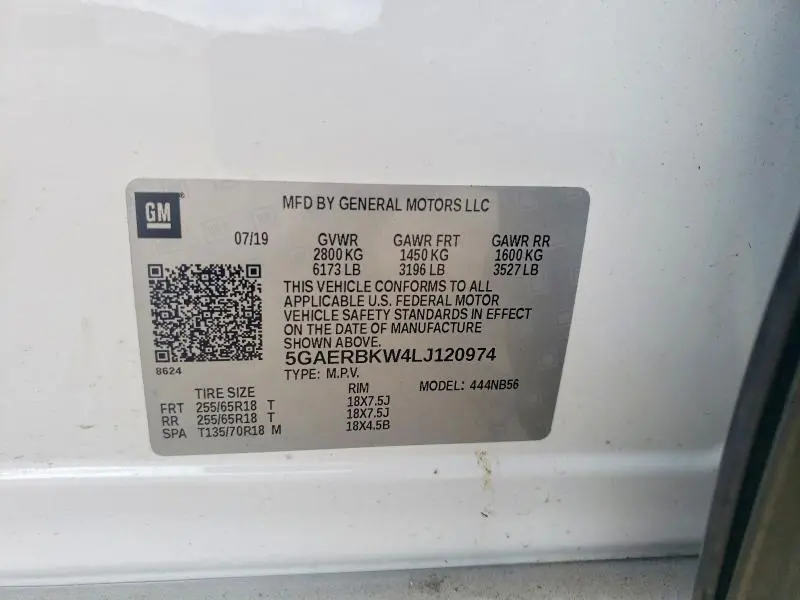 2020 BUICK ENCLAVE ESSENCE  