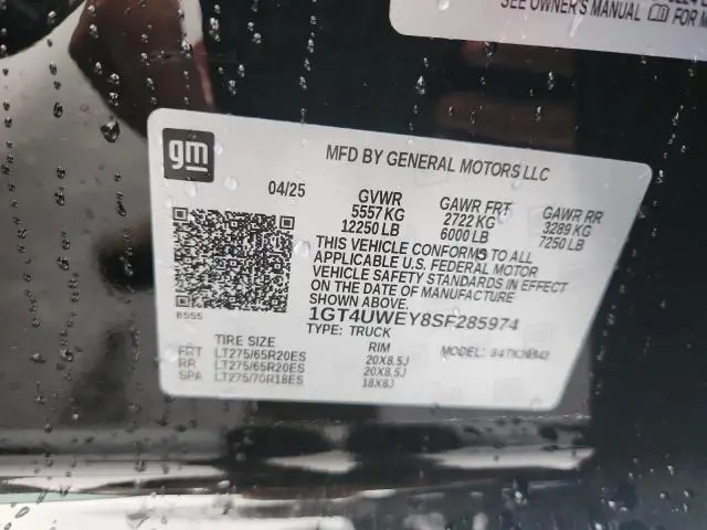 2025 GMC SIERRA K3500 DENALI  