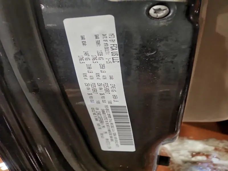 2015 CHRYSLER TOWN & COUNTRY TOURING L  