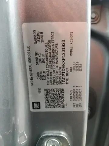 2023 CHEVROLET COLORADO Z71  