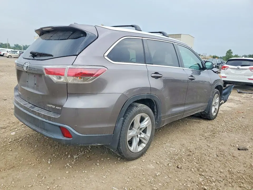 2015 TOYOTA HIGHLANDER LIMITED PLATINUM  