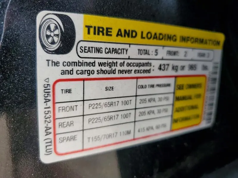 2012 FORD ESCAPE LIMITED  