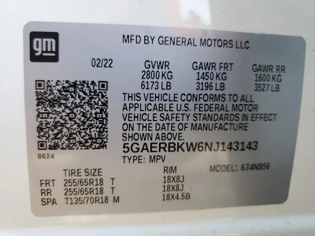2022 BUICK ENCLAVE ESSENCE