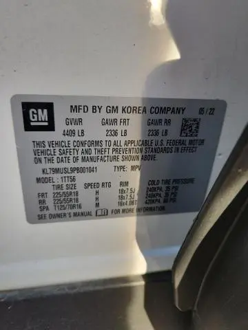 2023 CHEVROLET TRAILBLAZER RS  