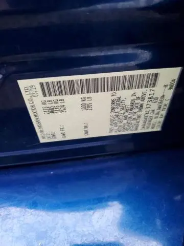 2019 NISSAN MAXIMA S  