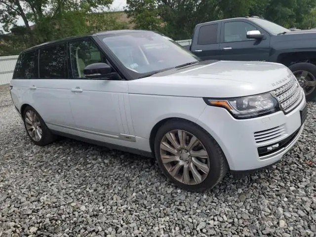 2017 LAND ROVER RANGE ROVER SUPERCHARGED  
