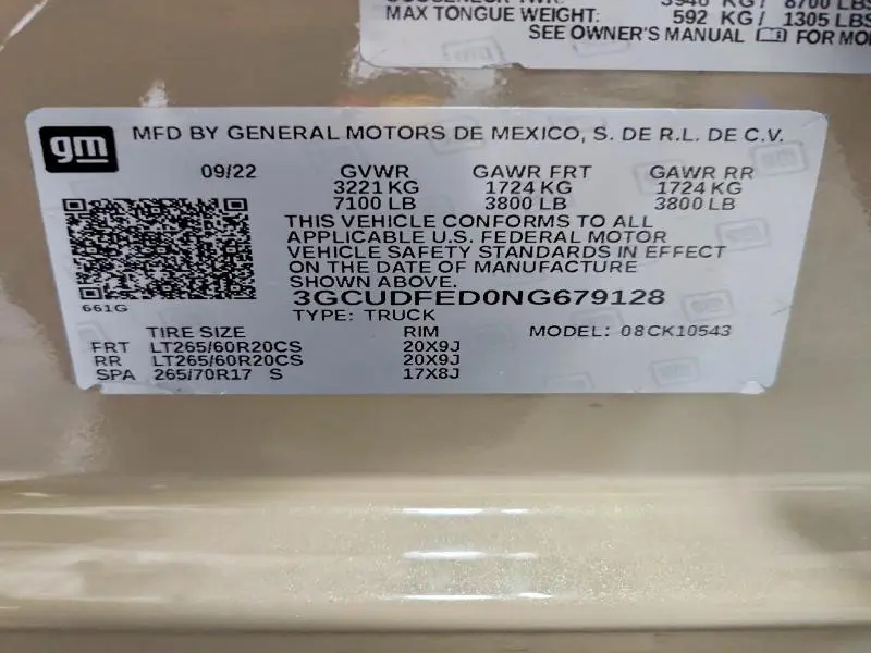 2022 CHEVROLET SILVERADO K1500 LT TRAIL BOSS  