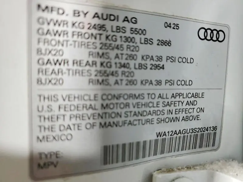 2025 AUDI Q5 PREMIUM PLUS  