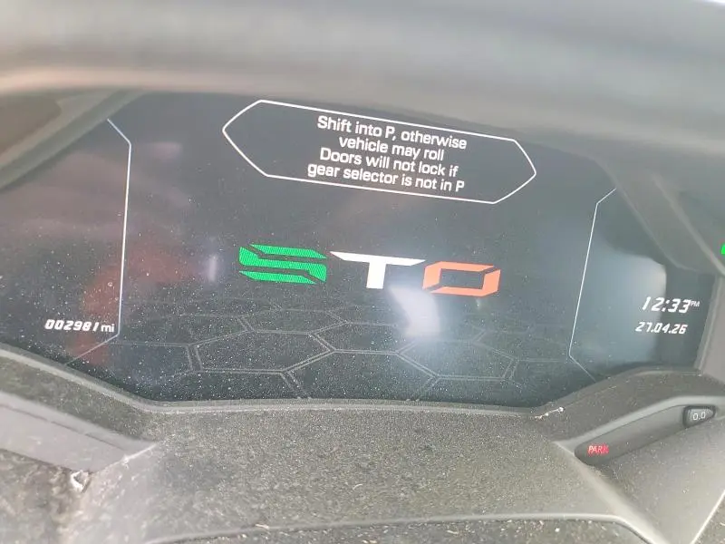 2023 LAMBORGHINI HURACAN STO  
