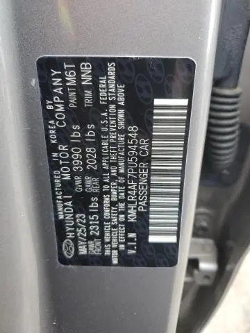 2023 HYUNDAI ELANTRA N LINE