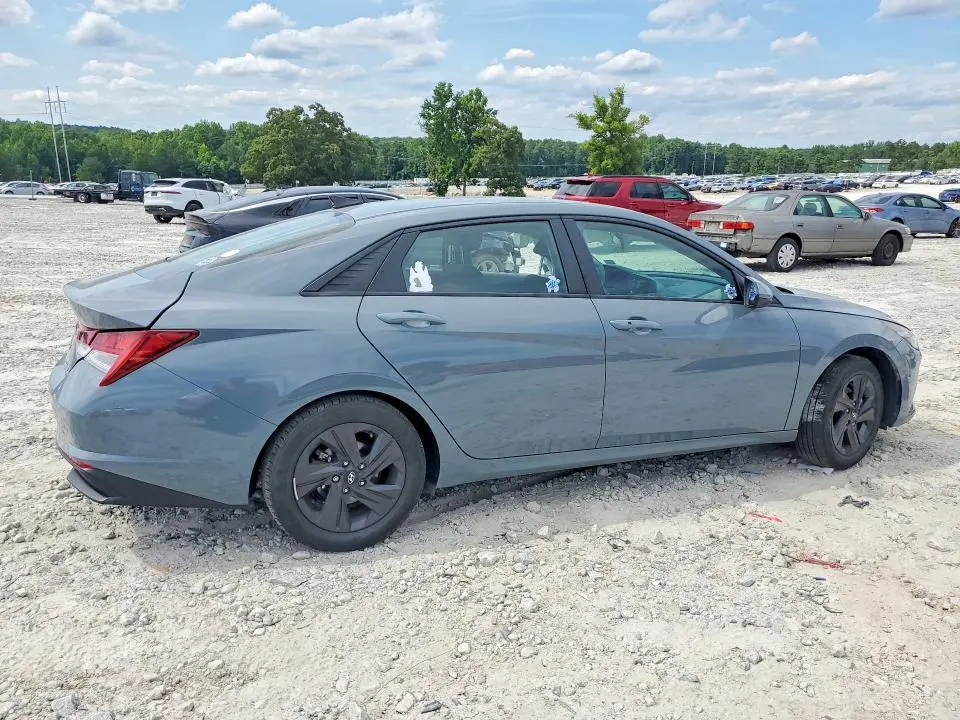 2021 HYUNDAI ELANTRA BLUE  