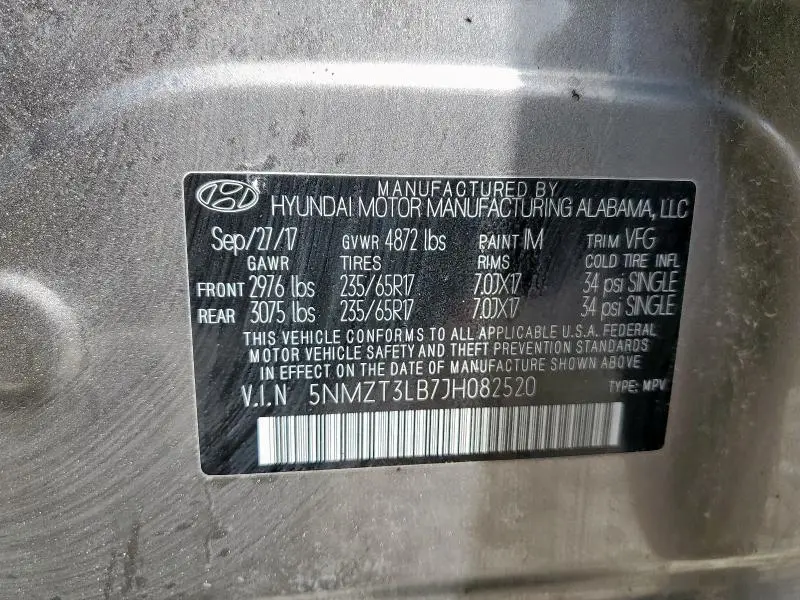 2018 HYUNDAI SANTA FE SPORT   