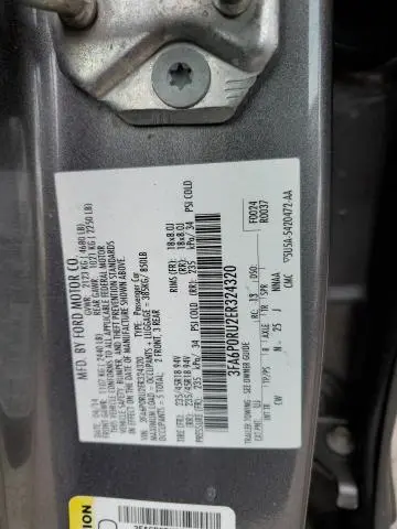 2014 FORD FUSION TITANIUM HEV