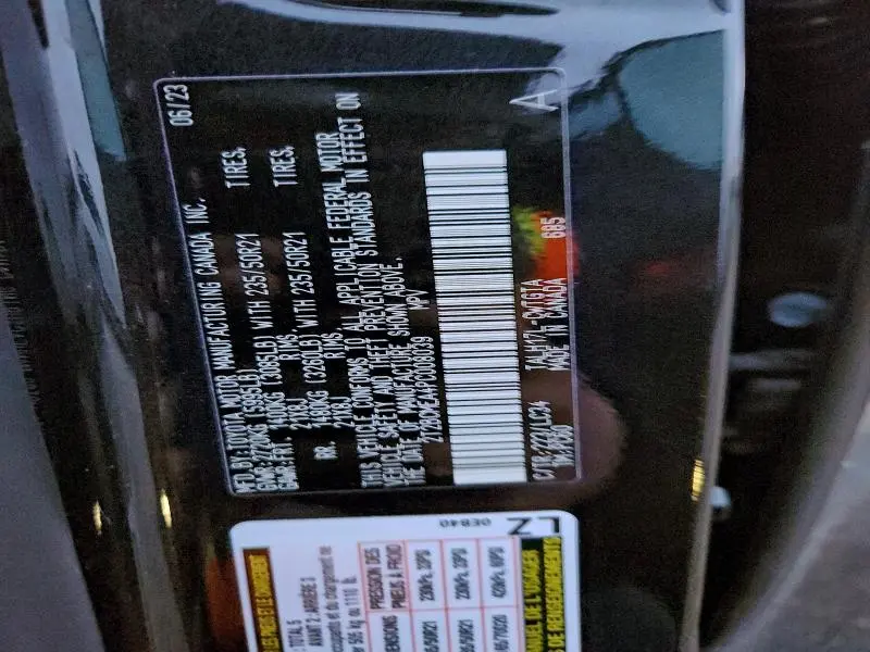 2023 LEXUS RX 500H F SPORT  