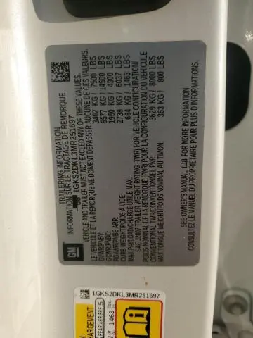 2021 GMC YUKON DENALI  