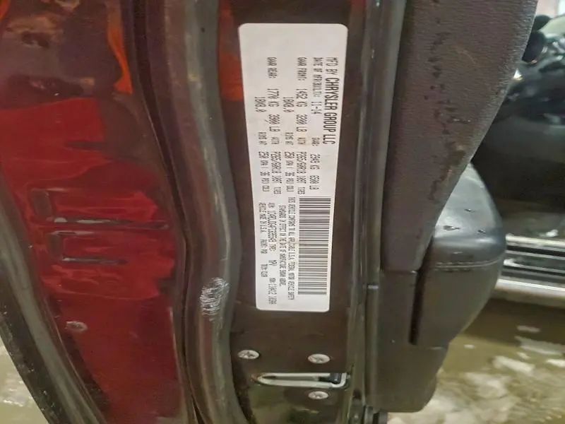 2015 DODGE DURANGO LIMITED  