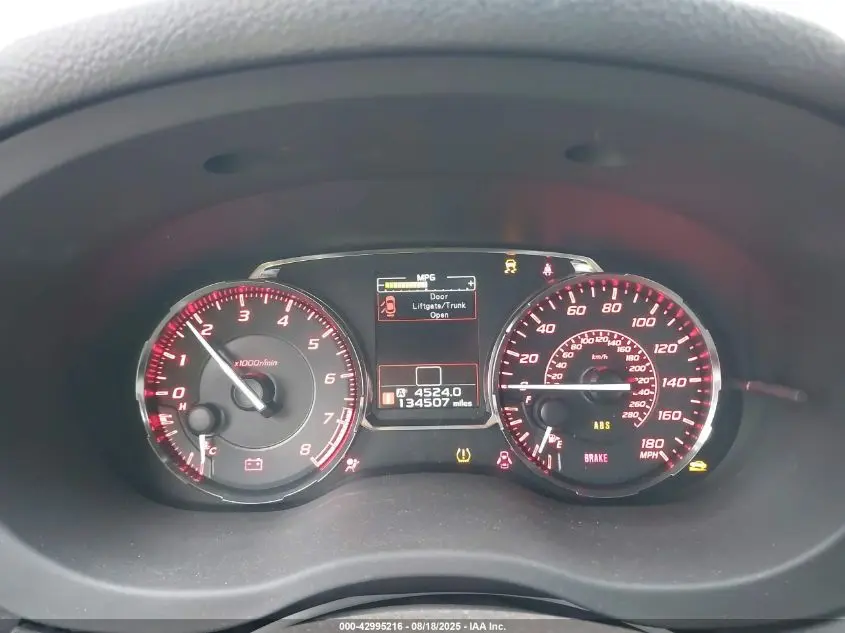 2016 SUBARU WRX PREMIUM