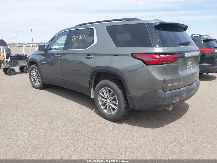 2022 CHEVROLET TRAVERSE AWD LT CLOTH