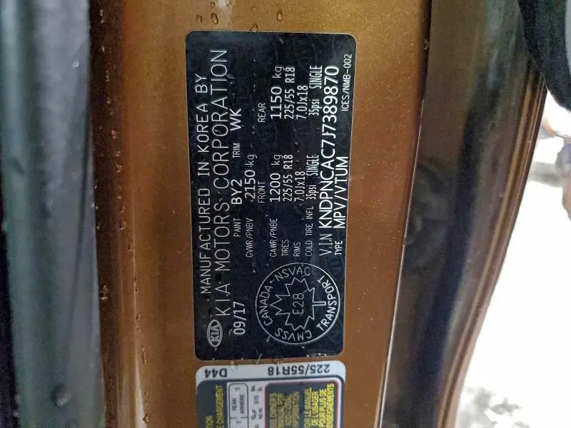 2018 KIA SPORTAGE EX  