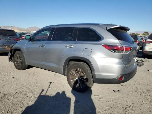 2016 TOYOTA HIGHLANDER XLE  