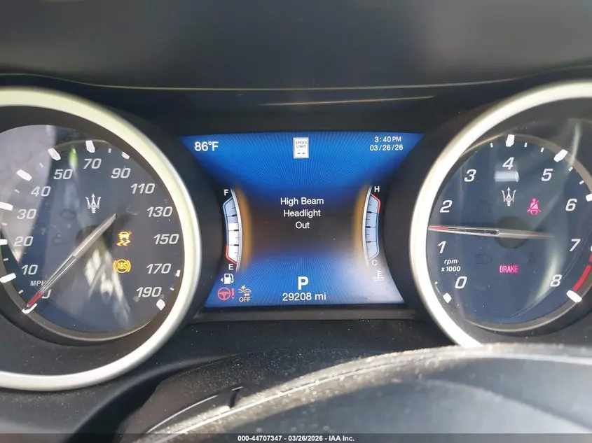 2018 MASERATI GHIBLI S Q4 GRANLUSSO