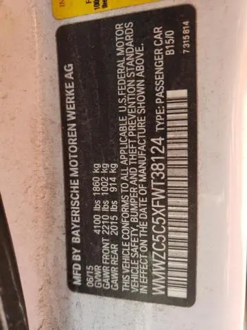 2015 MINI COOPER S COUNTRYMAN  