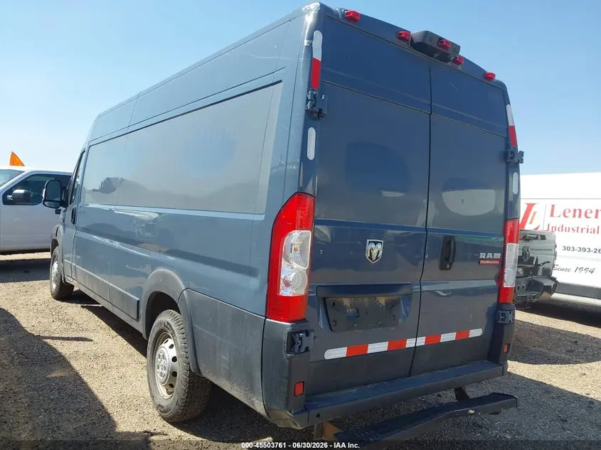 2019 RAM PROMASTER 3500 CARGO VAN HIGH ROOF 159 WB EXT