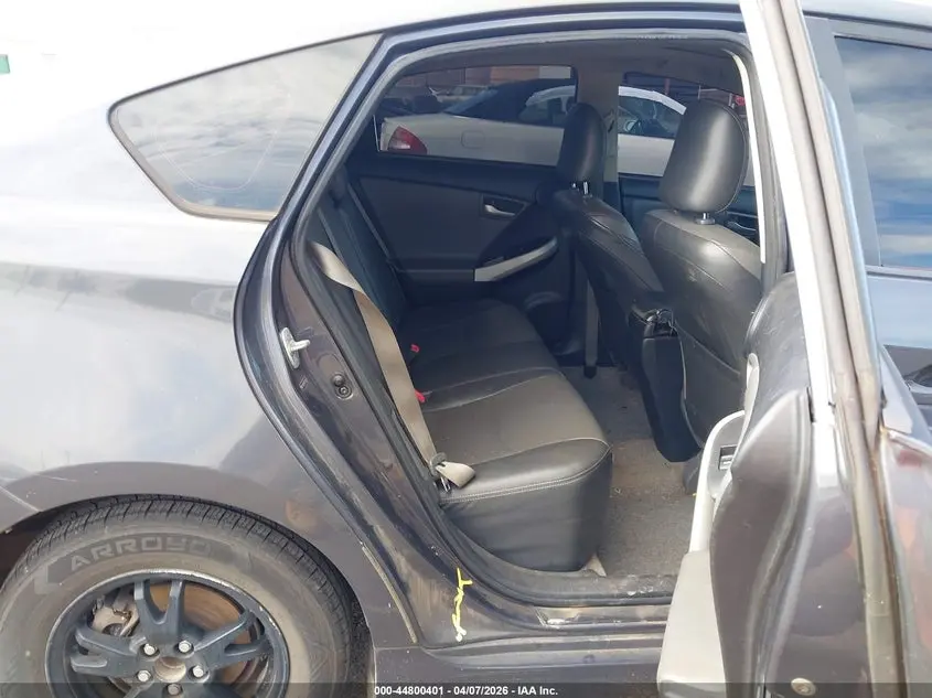 2012 TOYOTA PRIUS FIVE/FOUR/ONE/THREE/TWO