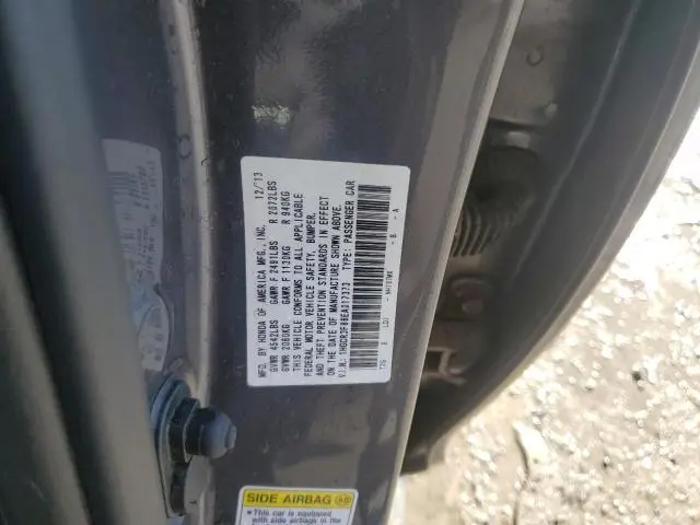 2014 HONDA ACCORD EXL  