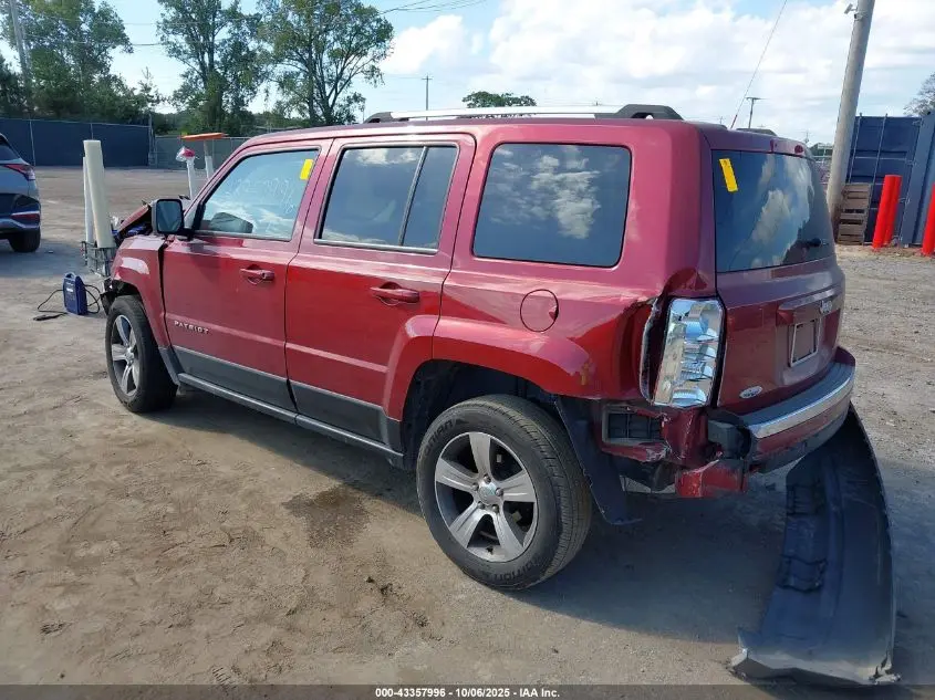 2016 JEEP PATRIOT HIGH ALTITUDE EDITION