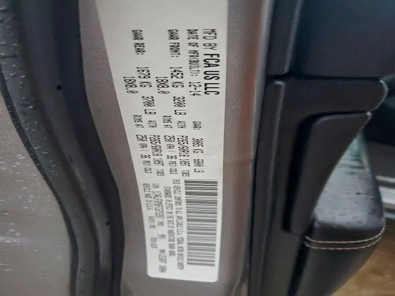 2015 JEEP GRAND CHEROKEE LIMITED  