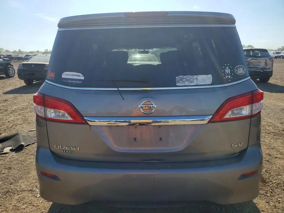 2013 NISSAN QUEST 3.5 S  