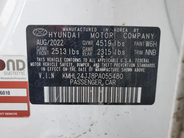 2023 HYUNDAI SONATA HYBRID  