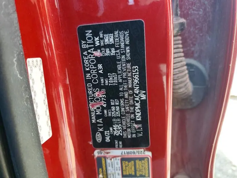 2022 KIA SPORTAGE LX  