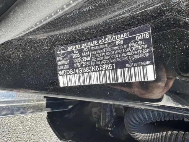 2018 MERCEDES-BENZ CLA 250 4MATIC  