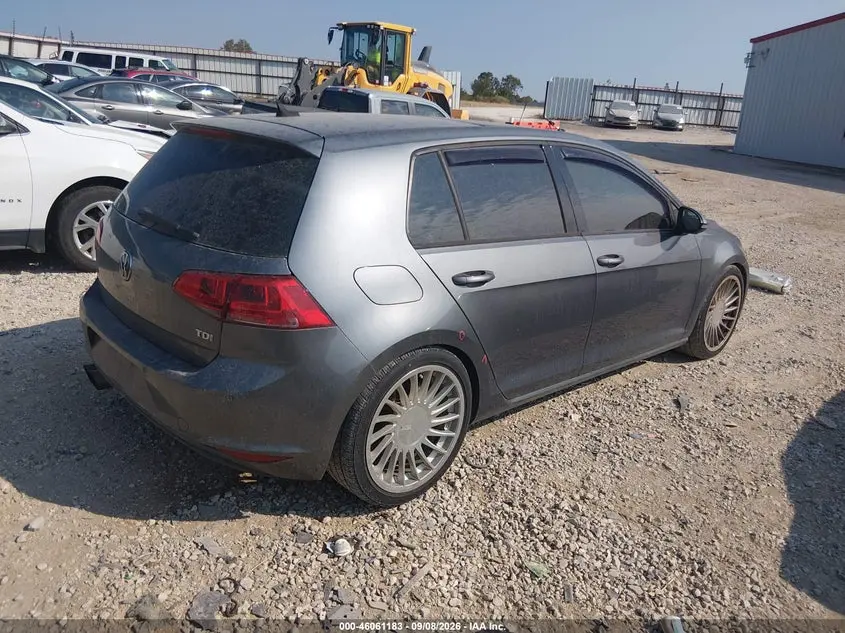 2015 VOLKSWAGEN GOLF TDI SEL 4-DOOR