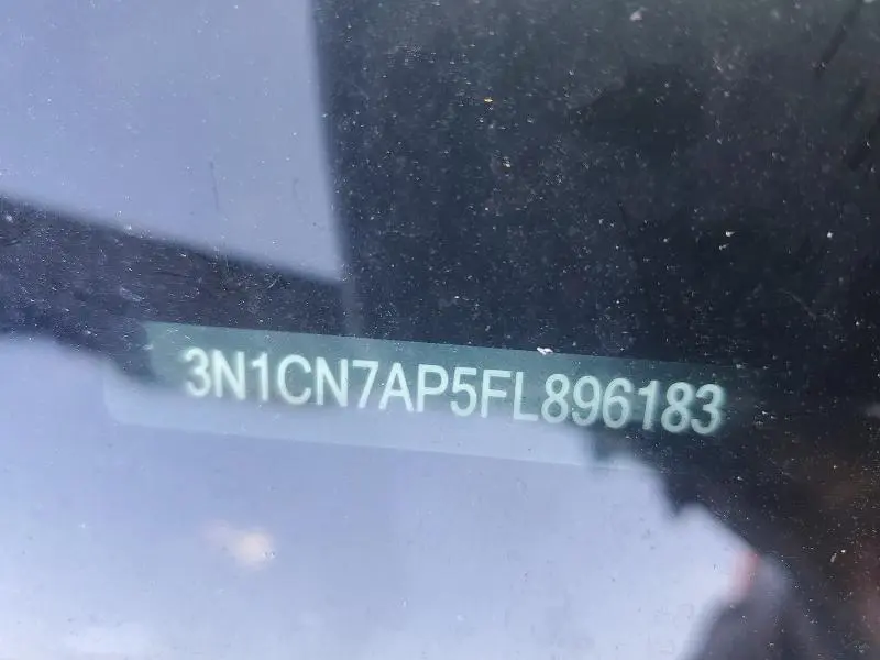 2015 NISSAN VERSA 1.6 S  