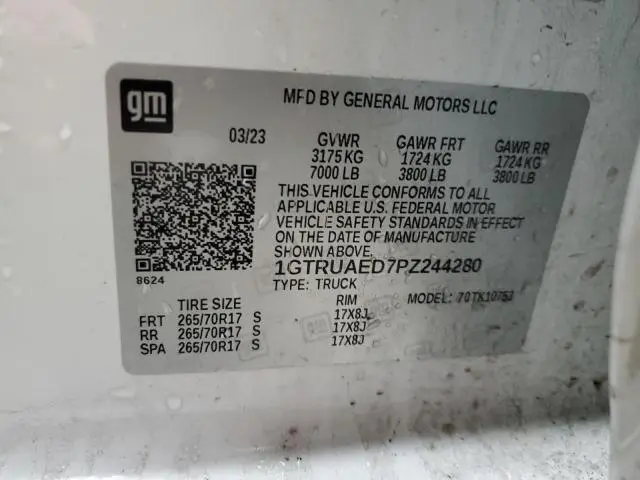 2023 GMC SIERRA K1500  
