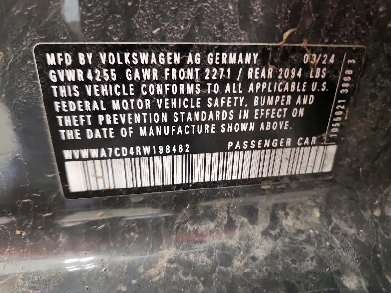 2024 VOLKSWAGEN GTI AUTOBAHN  